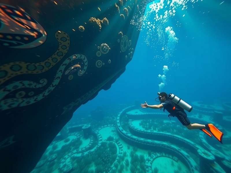 Dive Into Indian Waters showing marine conservation mission